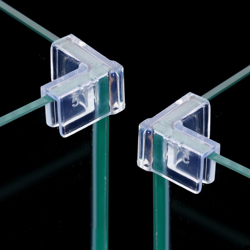4pcs Silicone Fish Tank Corner Protector Glass Acrylic Fish Tank Corner Protector Anti Collision Crack Prevention Aquarium Tool