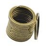 12Pcs Flat Split Rings s Keychains Keys Holder