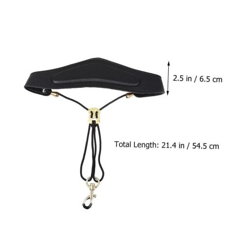 LIFKOME Saxophone Strap, Clarinet Accessory, Adjustable Saxophone Neck Strap, Saxophone Belt Rope, Hanging Strap for Musical Instruments, Student Neck
