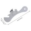 Stainless Steel Manual Tin Can Opener Bottle Jar Beer Opener
