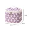 Cosmetic Pouch Portable Large Capacity Waterproof Storage Bag Urban Style Simple