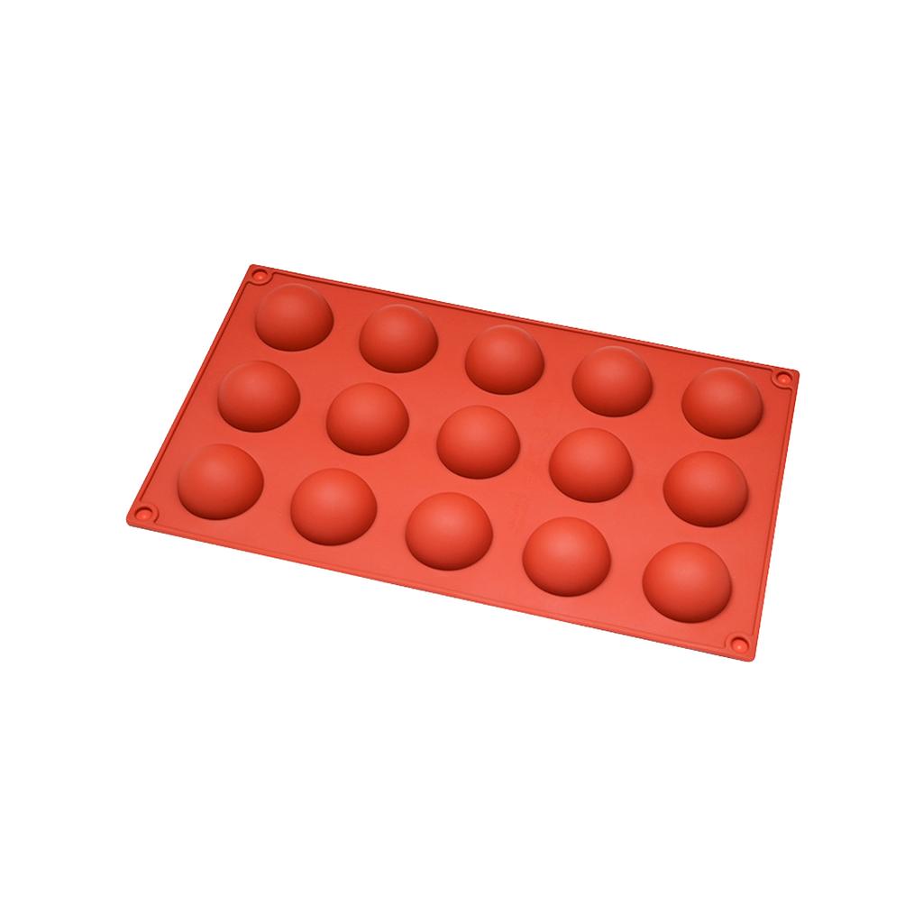 Half Round Cone Silicone Mold Baking Tool Mousse Cake Decorating Mold for Making Chocolate Candy Candle Soap