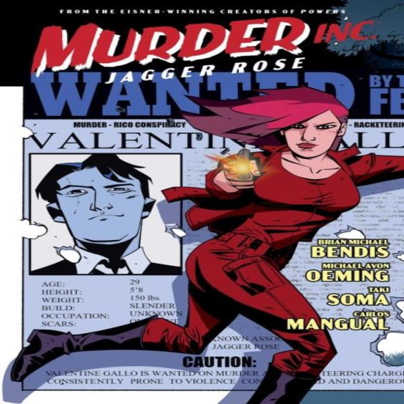 Murder Inc. Volume 3 Jagger Rose by Michael Avon Oeming Paperback Book 9781506730486