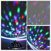 USB Starry Sky Projector Lamp RGB Crystal Night Light with Auto Rotation, Starry Sky Effect LED for Bedroom Party Gaming Room Holiday Decoration