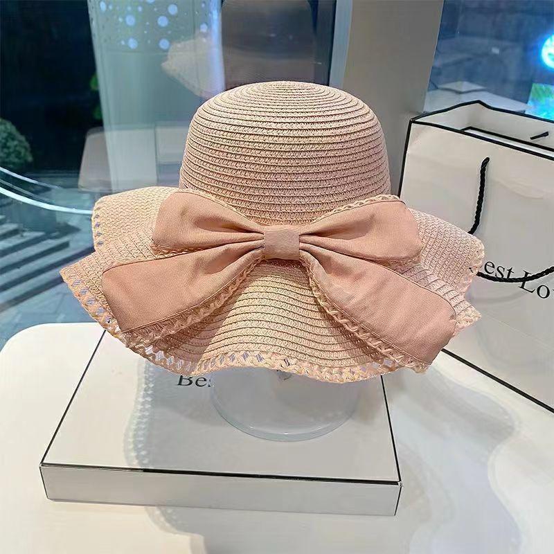 Hat Women's Summer Sun Protection Visor Beach Summer Outdoor Women's Sun Hat Versatile Cool Hat Big Brim