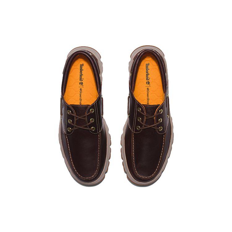Timberland Ek+ Moc-Toe Comfortable Durable Low-Top Sports Casual Shoes Men Sneaker Black Brown A2BY7D57