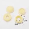 10/500PCS Motorcycle Car Screw Caps Nuts Covers Foldable Snap Protective Cover Hinge Plastic Button Furniture Upholstery Cover