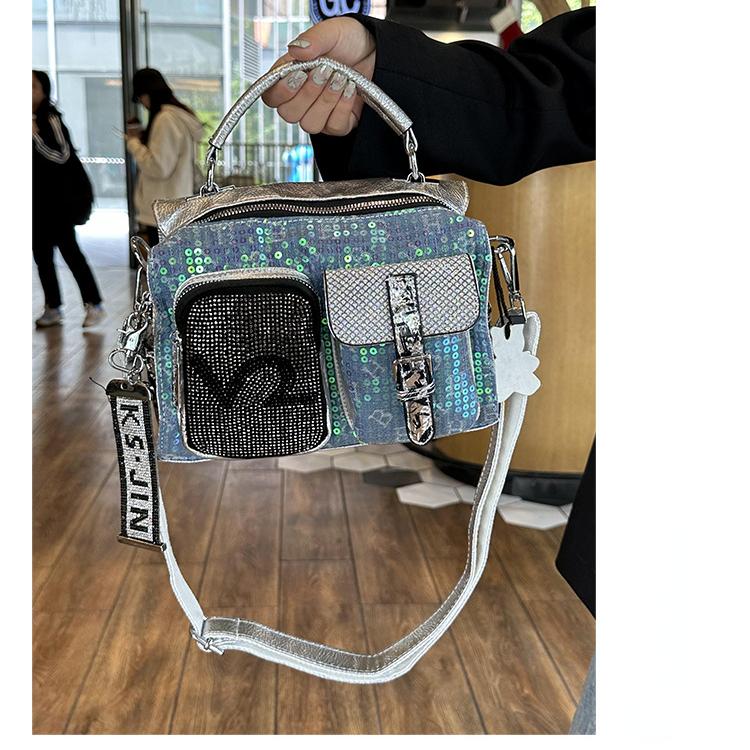 Модная сумка с блестками — фото 9