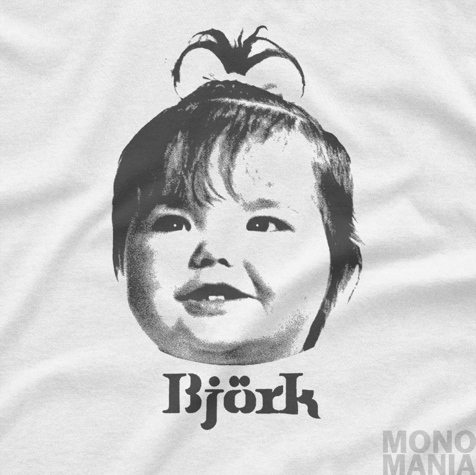 Bjork shirt, Vintage Unisex Bjork t-shirt, Bjork baby tshirt | Comfort Colors tee L