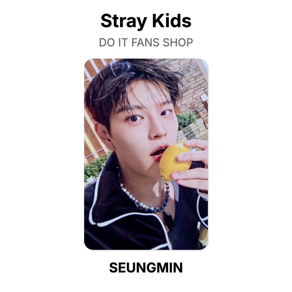 Stray Kids DO IT FANS SHOP Official Photocard