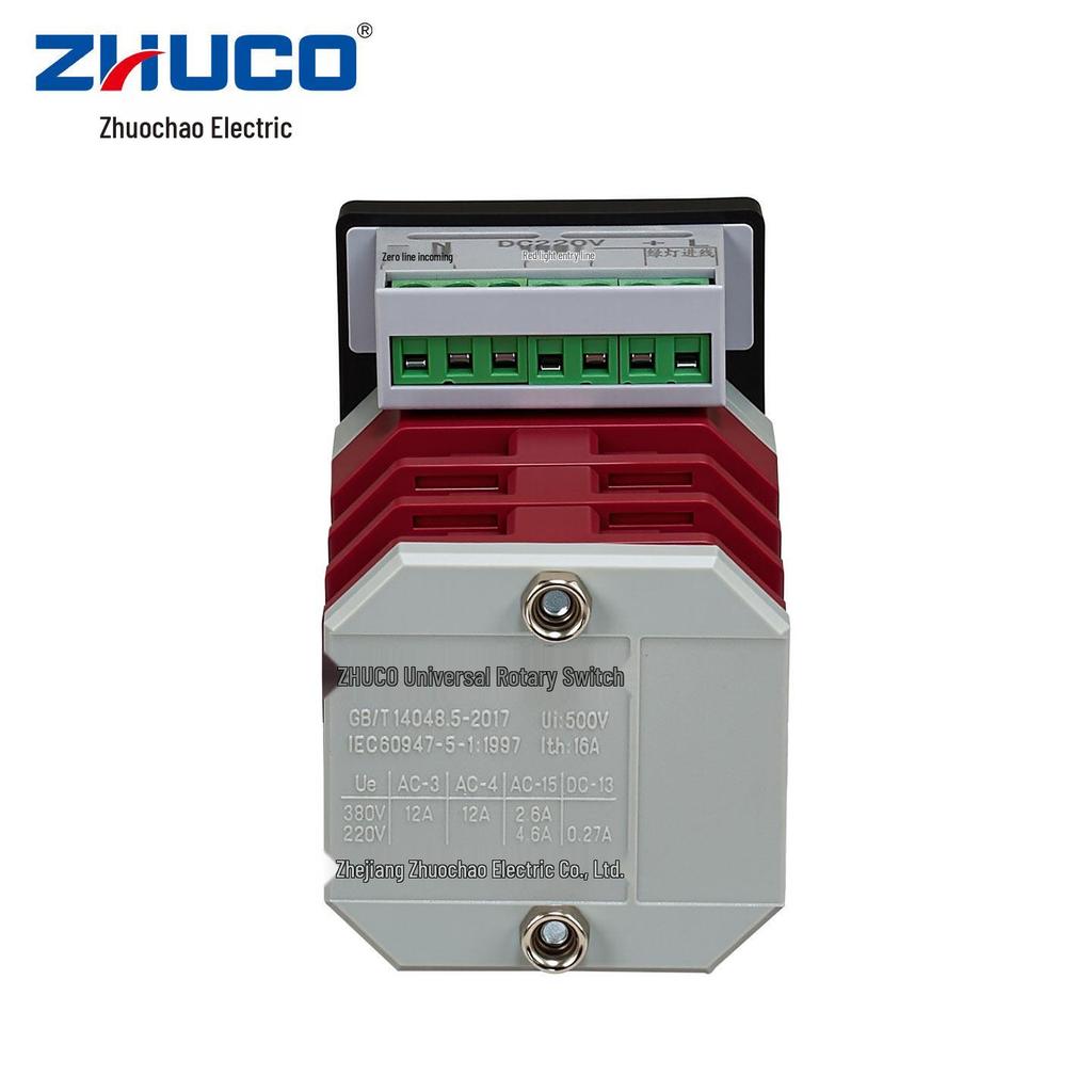 Zhuochao LW12-16/N33.3-48N2 1-2 Section Light Changeover Switch