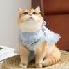25 Years Ins Wind Cat Clothes Spring and Summer Quiet Pastoral Cat Vest Hairless Cat Kitten Pet Clothes