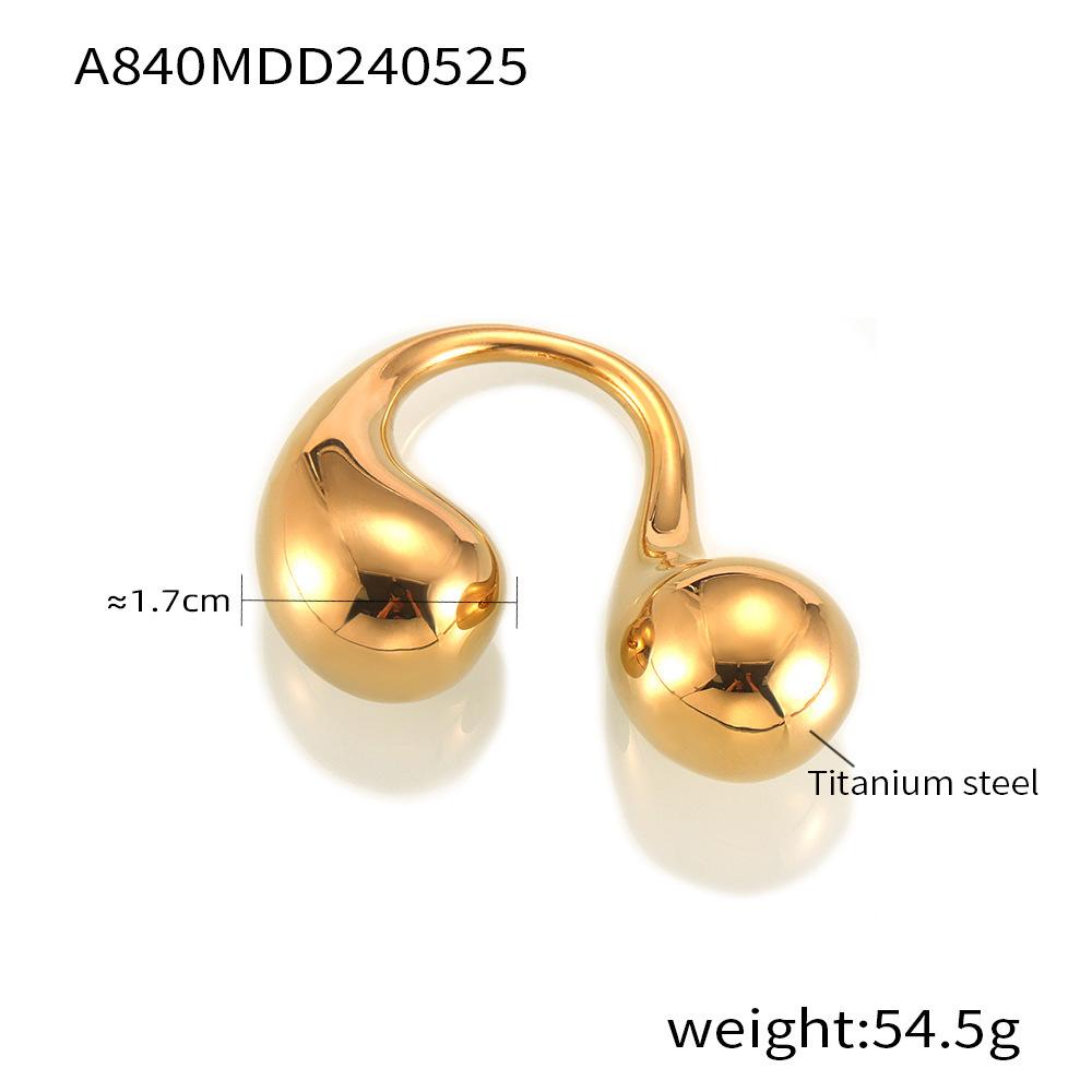 

Ретро ниша дизайн капля воды зеркало полосатая пара кольцо свет роскошь сохранение цвета открытое кольцо поставка No.7