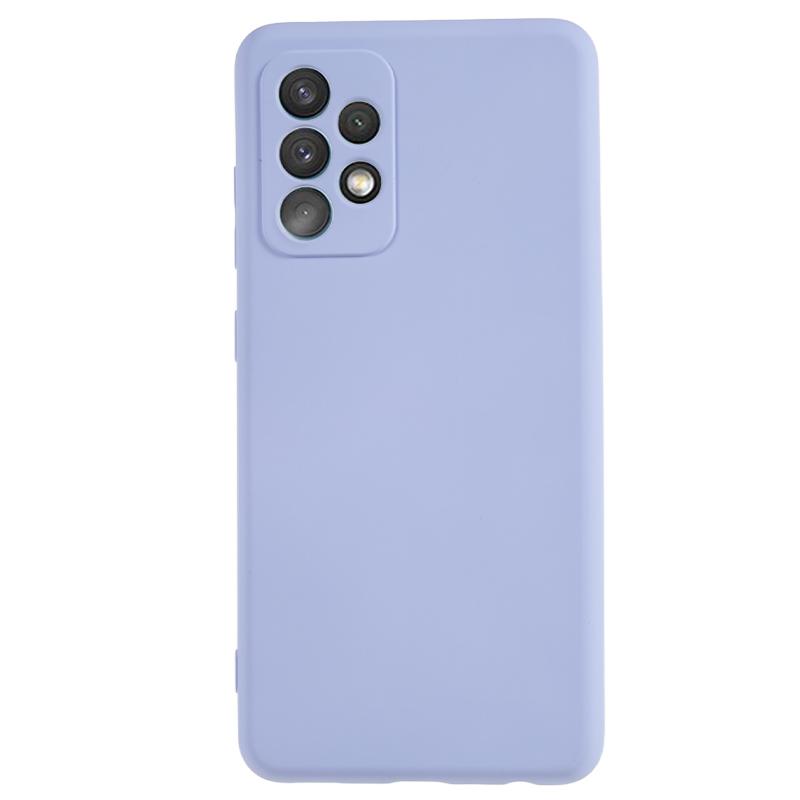 For Samsung Galaxy A52 4G/5G/A52s 5G Rubberized Phone Case Fiber Lining TPU Back Cover