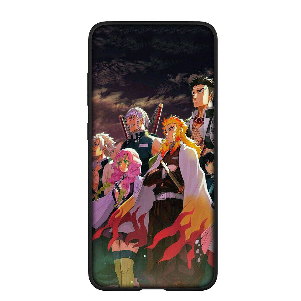 Phone Case for iPhone 17 16 15 Plus Huawei P30 P20 Lite Redmi Note 14 12 11 13 Pro Max OPPO A60 A80 A40 A38 Daki Gyutaro Nezuko Demon Slayer Tanjirou
