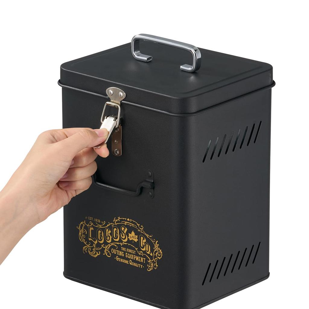 LOGOS LOGOS Fire Extinguisher Box 81063130 Camping Fire Extinguisher Pot BBQ Fire Extinguisher Easy-to-Use