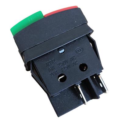 KCD2 Electric On Off Pushbutton Switches for Car Washer 2 Positions 4 Pins 16A
