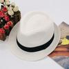 Logo Can Be Customized For Spring And Autumn Short Brim Top Hat Promotional Gift Hat Straw Hat Versatile Gift Hat For Men And Women