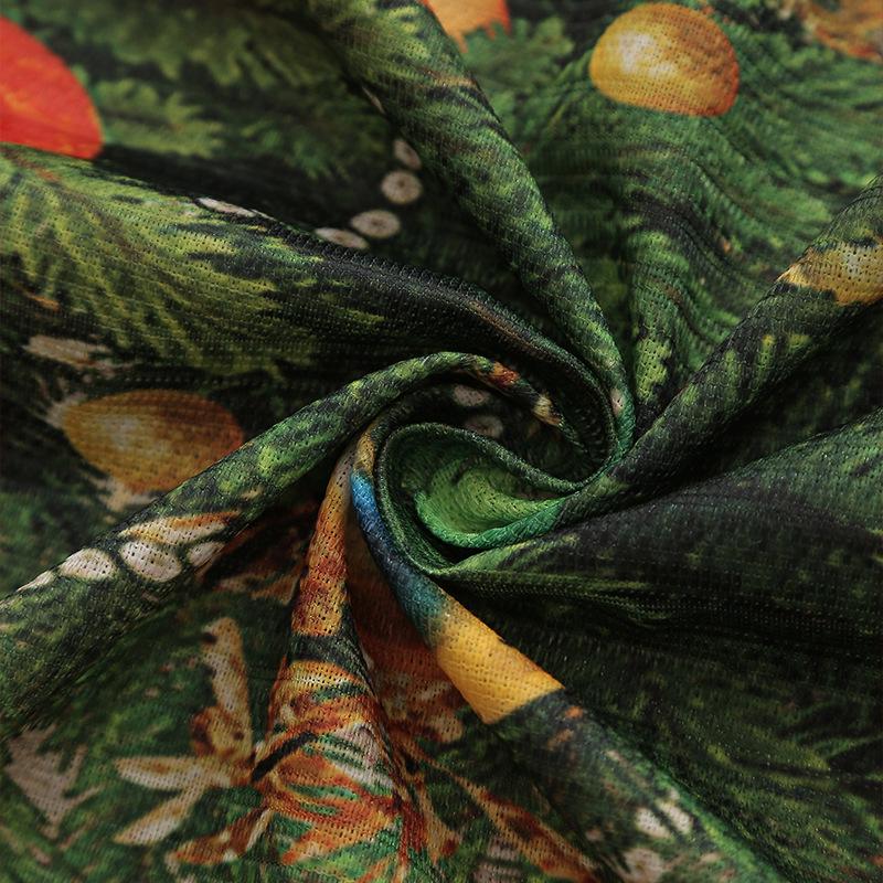 Amerikanische weihnachtliche Verdunkelungsvorhänge - Festlicher rechteckiger Dekostoff