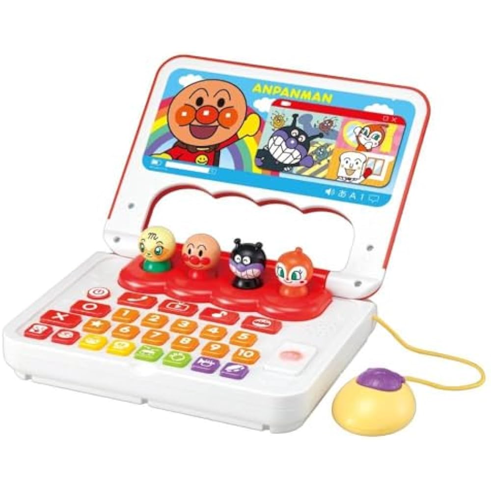 [BANDAI (BANDAI)] It s fun to rattle with plenty of keys! Anpanman Talking PC Target Age 1.5 year...