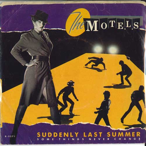 

7inch Record MOTELS Suddenly Last Summer B5271 Capitol Records 1983 Canada Rock Used