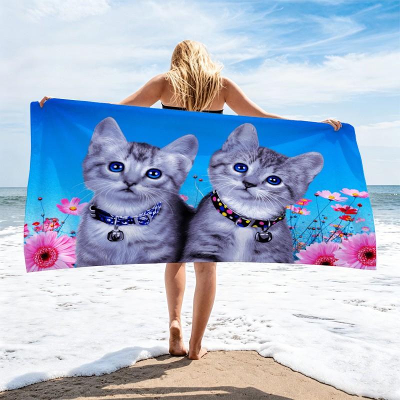 Ultra Absorbent Quick Dry Microfiber Beach Towel Pool Swim Spa Travel Lightweight Bath 70x140cm