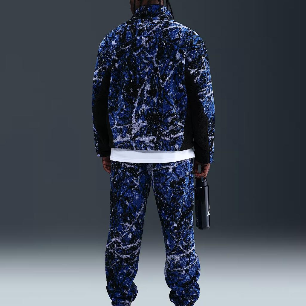 Nike × Inter Milan Football Club X ACG Collaboration Therma-Fit Adv Canwell Glacier Loose Warm Zipper Fleece Jacket Men Jackets IB3846-100