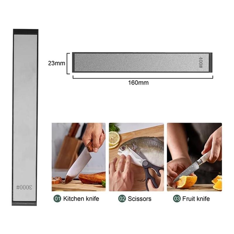 Fresh Multi-Purpose Fixed Angle Sharpener 4PCS Diamond Stones Grinding Blade Outdoor Sharpener Making Correction Stones