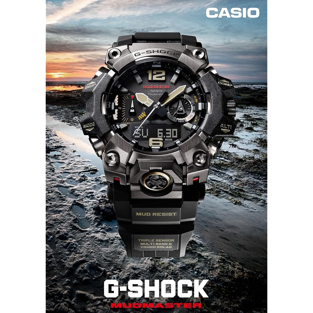 Casio G-Shock GWG-B1000-3AJF Men's Watch Green Color Durable Design Waterproof