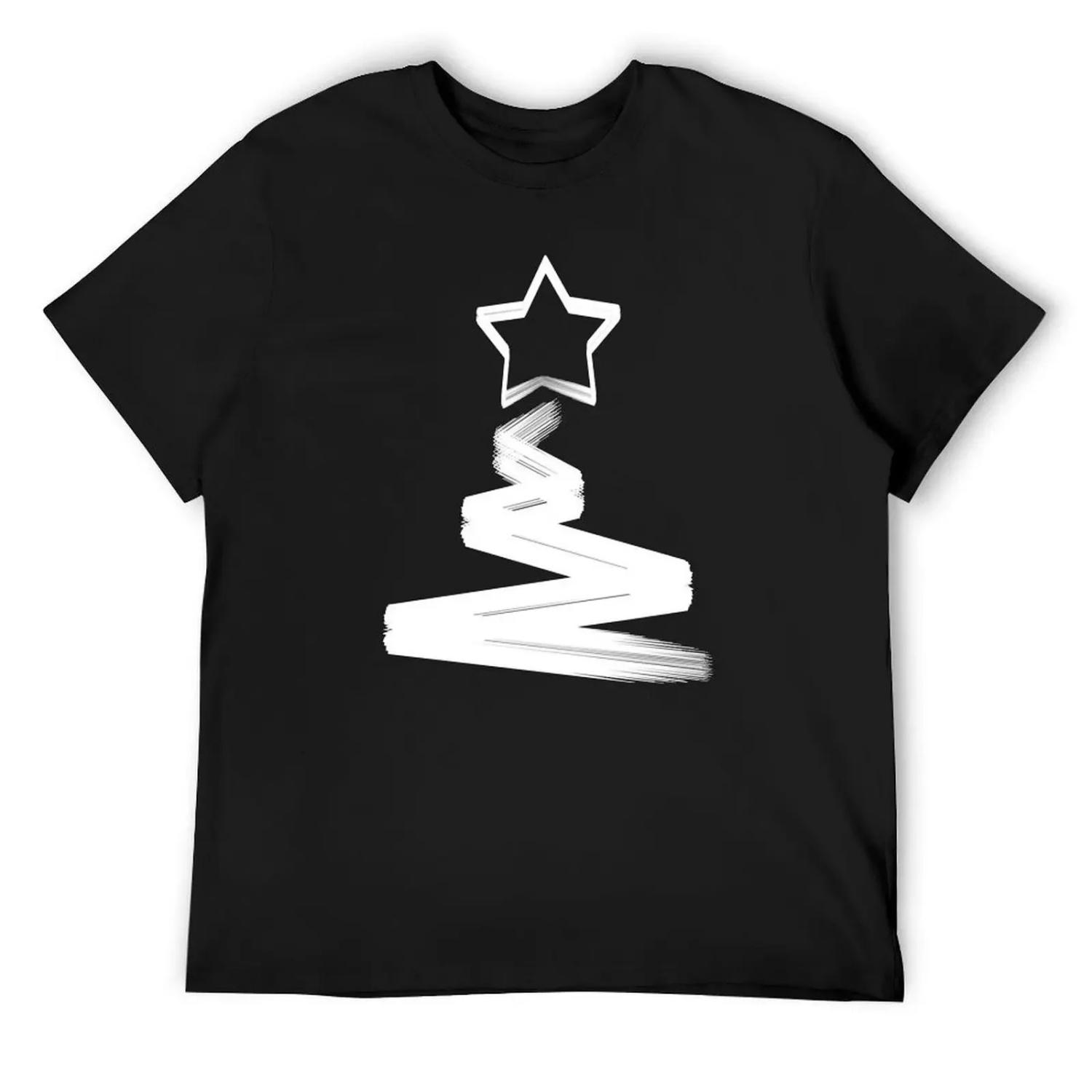 

Christmas Tree Scribble T-Shirt korean fashion boys animal print for a boy shirts graphic tees tshirts for men XXXXXL різнокольоровий