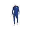 Nike Korea Strike Color Block Logo Stand Collar Half Zip Casual Long Sleeve Football Shirt Men Tops Blue FJ3002-418