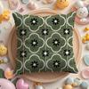 French Retro Print Pillow Case Soft Plush Fabric DoubleSided Printed Cushion Cover Warm Winter Sofa Pillow Case