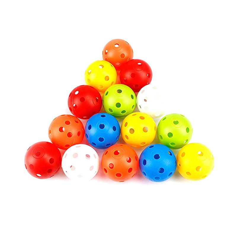 74Mm 40 Löcher Leuchtender Pickleball Langlebig Mehrfarbig Elastisch Senioren Tennis Leuchten Im Dunkeln Pe Ball Indoor Utdoor