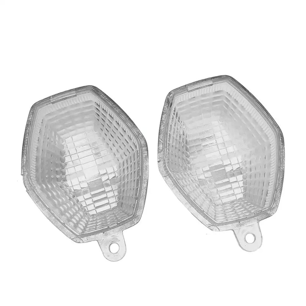 2PCS Motorcycle Turn Signal Housing Turn Light Cover Turn Signal Indicator Light Lens Fit For Suzuki DL650 DL1000 V-Strom Clear