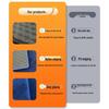 Buick GL8 Land Shang Middle Row Carpet Floor Mats - Custom Interior Wooden Foot Pads