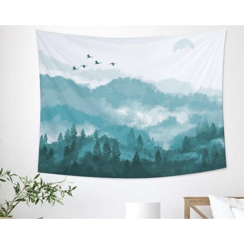 forest tapestry 75x100