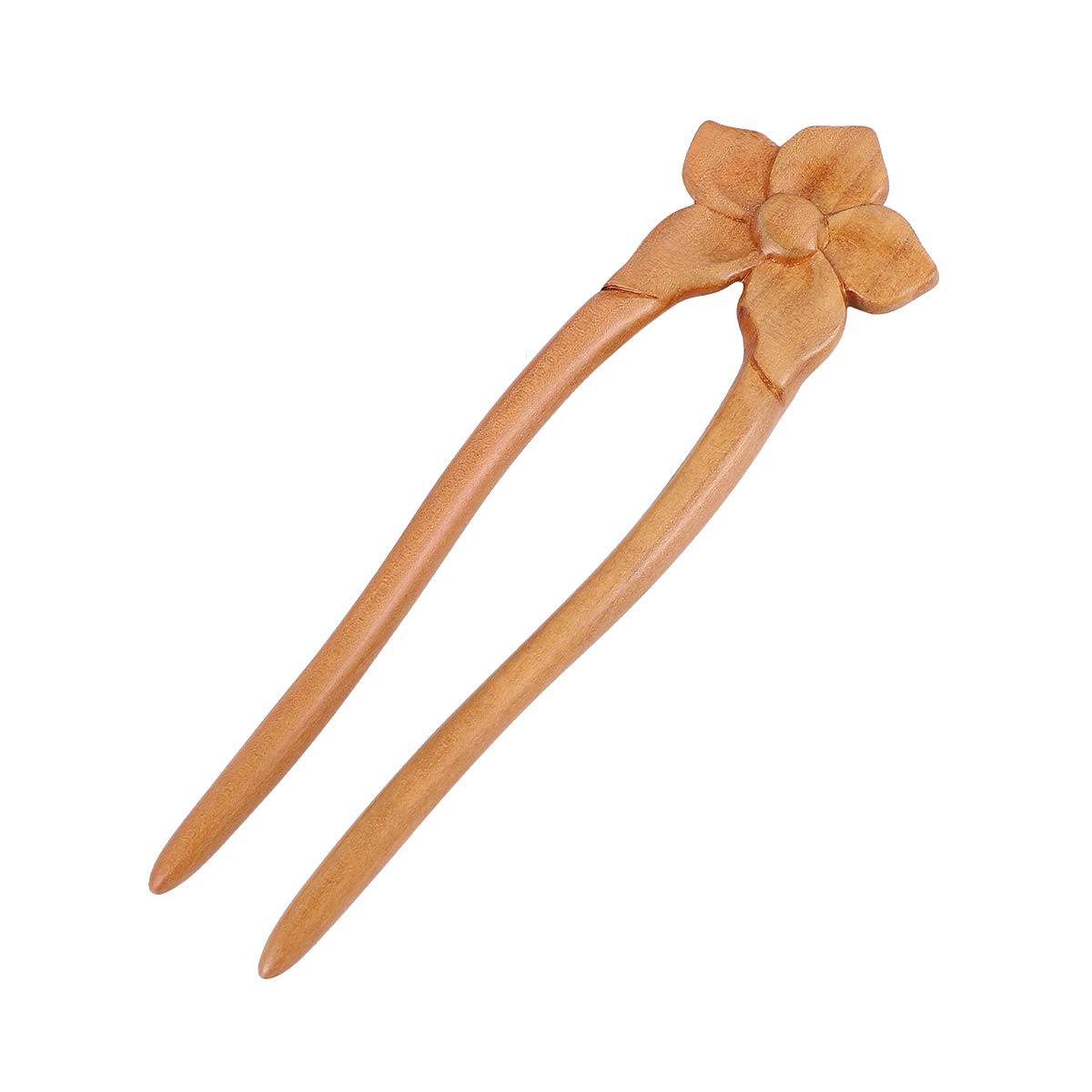 

KESYOO Wooden Hairpin, U-shaped, 5.35 inches, Women s, Traditional Japanese Hair Accessory, Retro Style, Perfect for Weddings, Birthdays, and Gifts