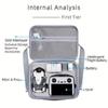 For DJI Mini 4 Pro Carrying Case Travel Shoulder Bag Scratch-Resistant Mini 4 Pro Handbag Drone Accessories Bag