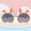 Fashion Children's Rabbit Ear Decorative Sunglasses Cute Girl Baby Protective Sun Glasses Cute Rabbit Kids Eyewear UV400 Goggles