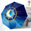 1 Stück Automatische Regenschirm mit Sonne-Mond-Design - 8-Rippen Stabiler Rahmen, Tragbares Modeaccessoire & Weihnachtsgeschenk yy251117143
