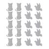 20Pcs Self Adhesive Window Screen Stickers Cat Bird Shaped Screen Repair Patch Waterproof Screen Repair Kit for Mosquito Nets Tents