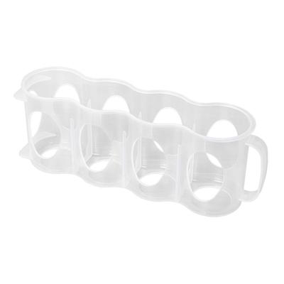 Space Saving Cans Storage Rack Storage Box Hand Pulled 4 Section Refrigerator Beverage Storage Box
