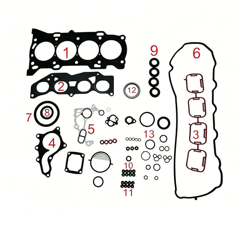 04111-36040 Engine Overhaul Gasket Kit 1AR-FE 2AR-FE For Toyota Camry Highlander 2.5L 2.7L 2009-2018