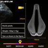 Plselis Road Bike Carbon Fiber Cushion Competitive Lightweight Cushion 3D Printing Integrated Hollow Design 145g