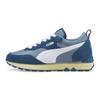 AMI x Rider FV Stellar Faded Denim Unisex-Sneaker Blau Weiß 386668-01