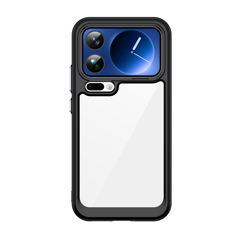 For Xiaomi 17 Pro Max Clear Case Xiaomi 17 Pro Max Cover Coque Hard Translucent Shockproof Phone Bumper For Xiaomi 17 Pro Max Xiaomi 17 pro max чёрный
