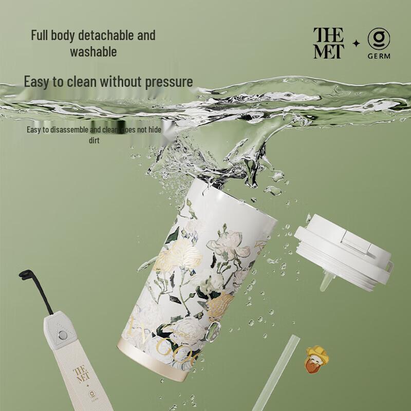 Van Gogh Iris Double Drink Insulated Bottle