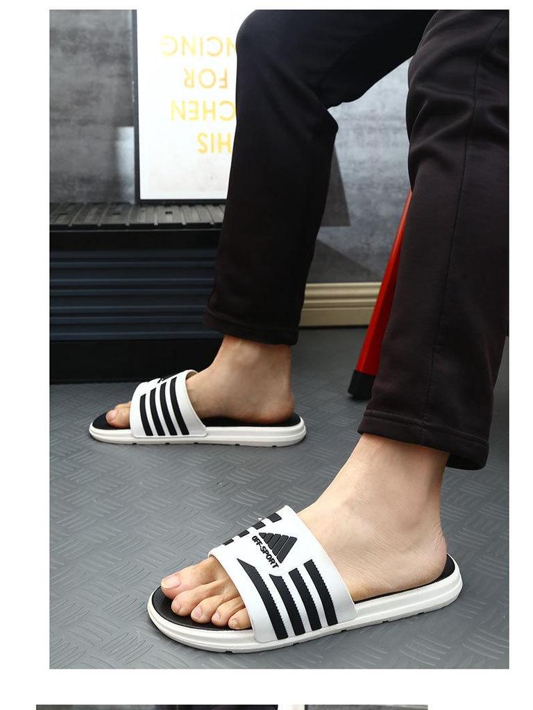 Men's Korean Style Summer Non-Slip Thick Sole Outdoor Slippers