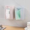 Seamless Adhesive Tissue Box, Wall-mounted Tissue Holder, Creative Plastic Multi-functional Toilet Tissue Box