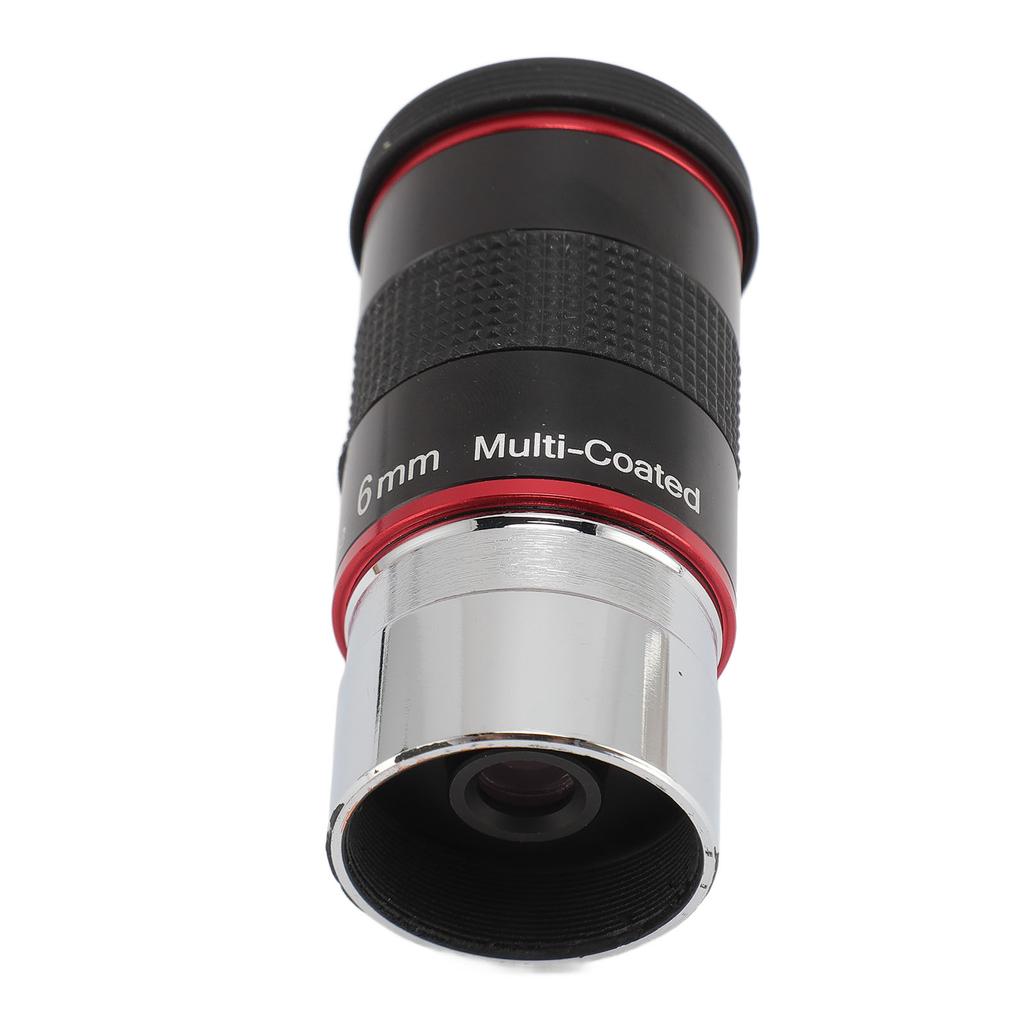 Teleskopokular, 1,25 Zoll, 68 Grad, 6 mm Weitwinkel-Okular für astronomische Teleskope